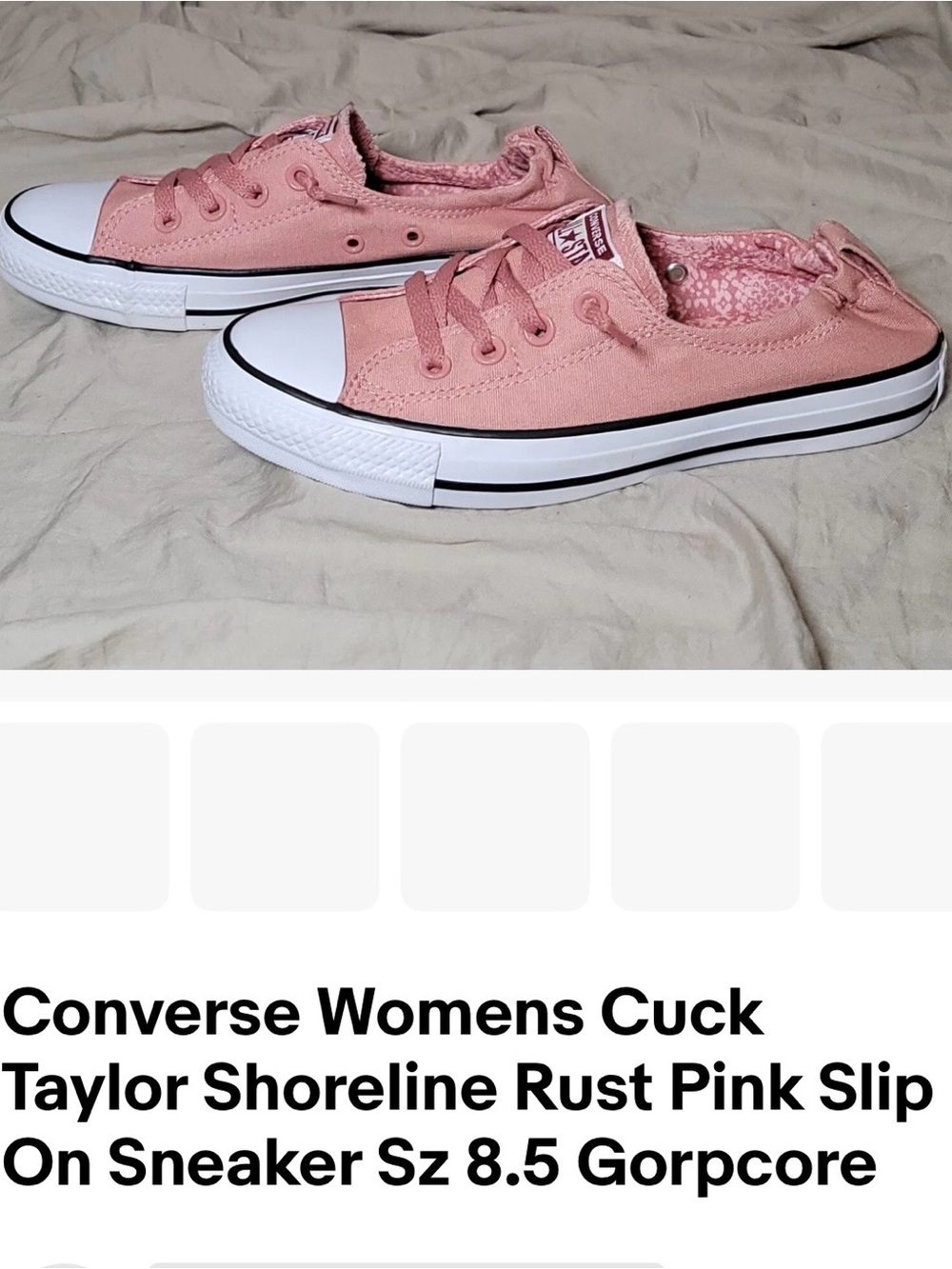 Converse Pink Low-Top Slip-On Sneakers